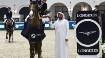 بأداء استثنائي.. الفارس برين يحصد لقب جائزة ساحة الخيل في كأس الإمارات